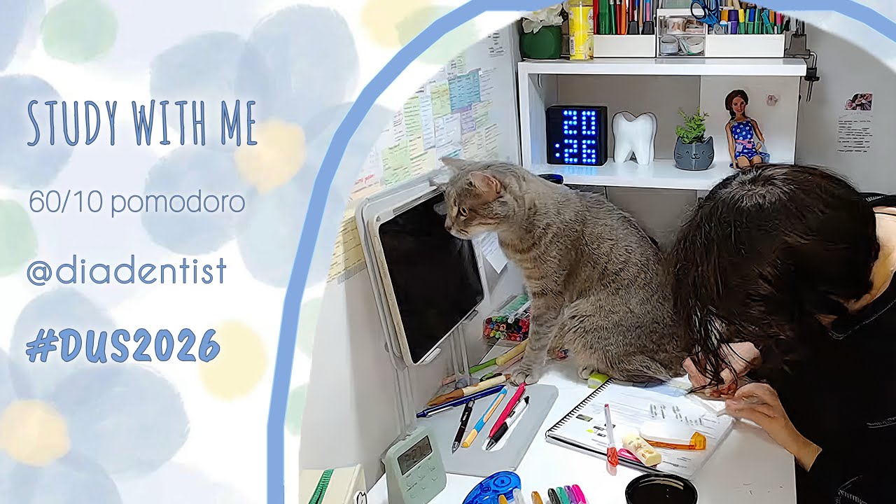 Benimle 6 saat #dus çalış! Study with me live 6 hours #studywithme #pomodoro #tus #kpss #yks #lgs