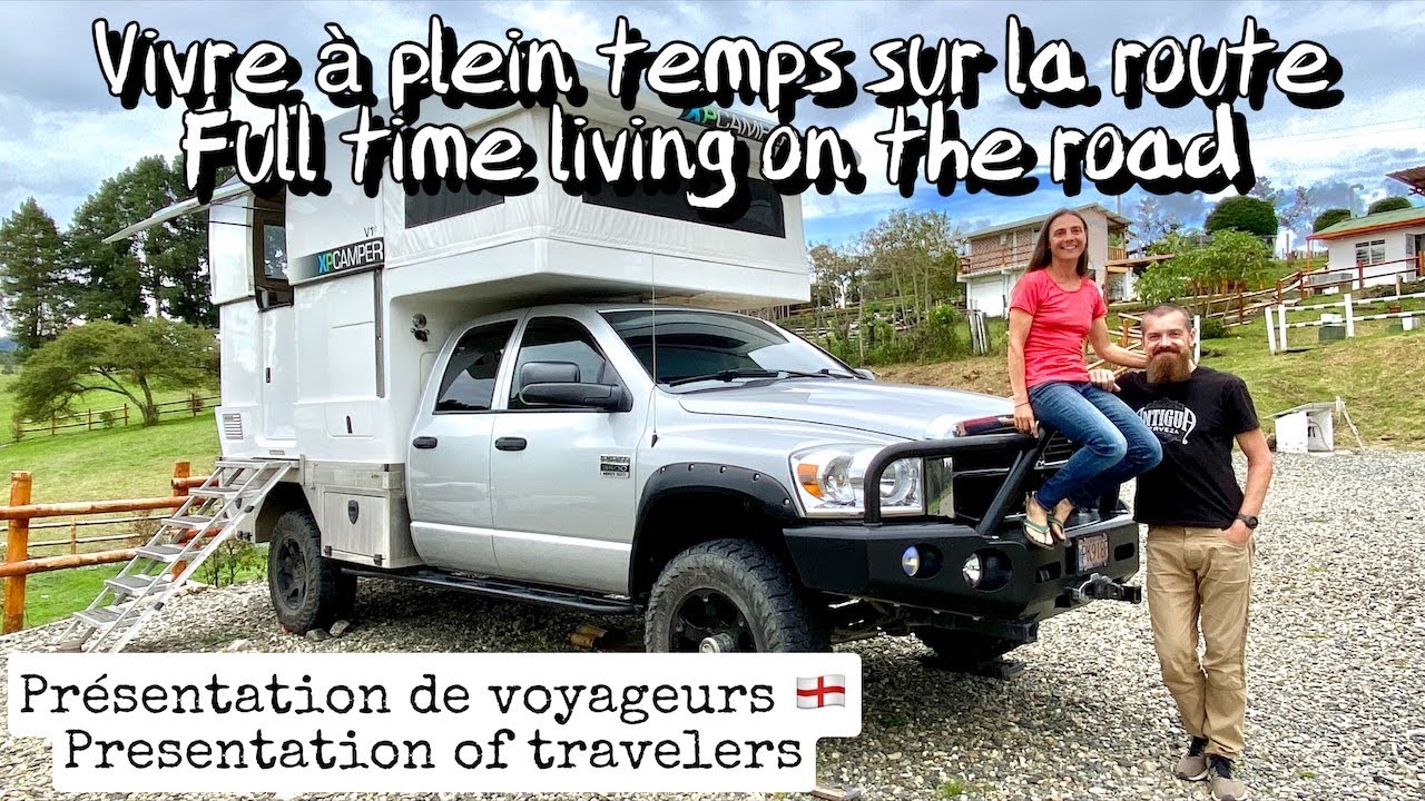 TRUCK CAMPER TOUR - ILS VOYAGENT A PLEIN TEMPS DANS LEUR XP CAMPER 4X4 POP UP - #83 - Famille nomade