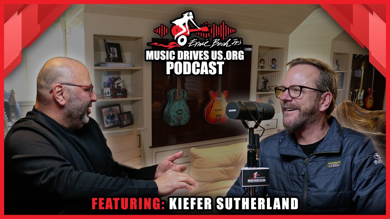 Music Drives Us Podcast Feat: Kiefer Sutherland