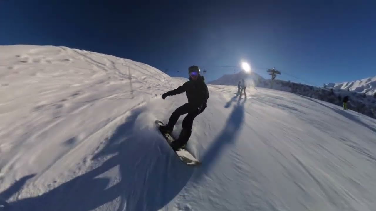 RAW Snowboarding in #Valmenier - @insta360 @insta360italia9  - 20/01/24
