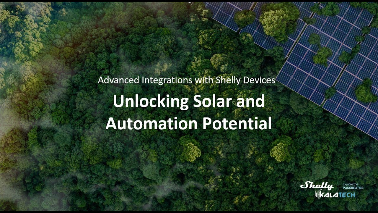 Using Shelly E-meters over ModBus Solar and Manufacturing - Introduction Session (28August 2025)