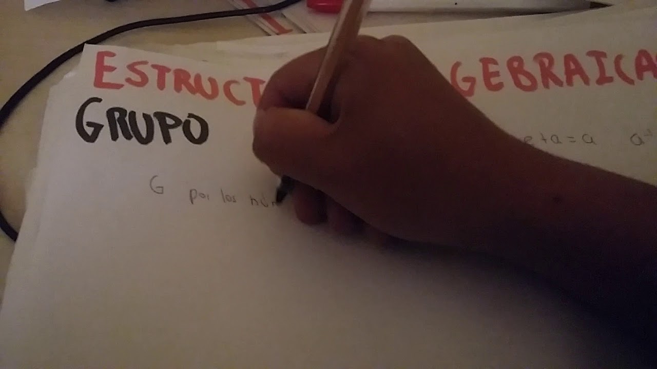 Estructuras Algebraicas: Grupo