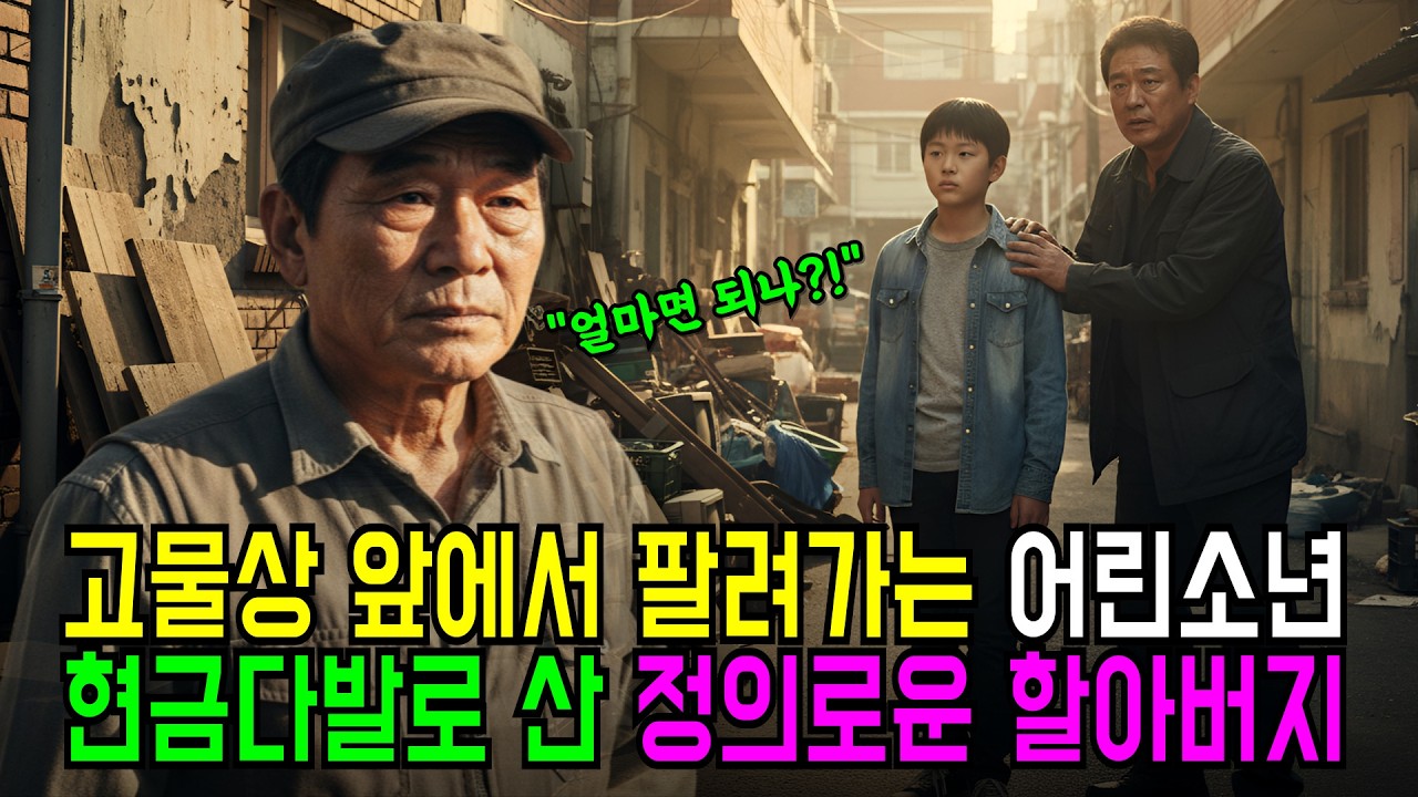 고물상에 팔려온 아이가 모든 것을 기억했습니다. 한 번 본 것은 절대 잊지 못하는 소년의 이야기ㅣ시니어사연ㅣ노후사연ㅣ감동사연ㅣ오디오북