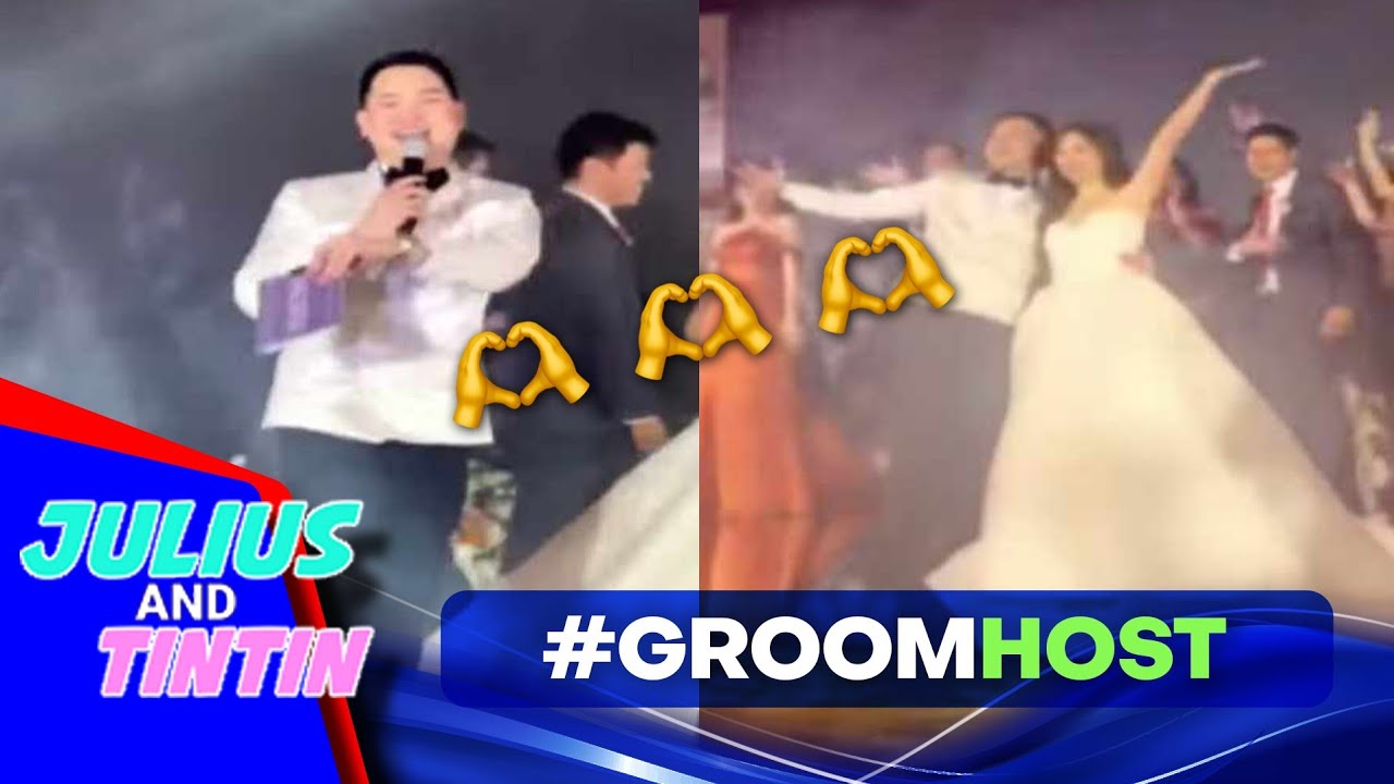 Groom, nag-host ng sariling kasal