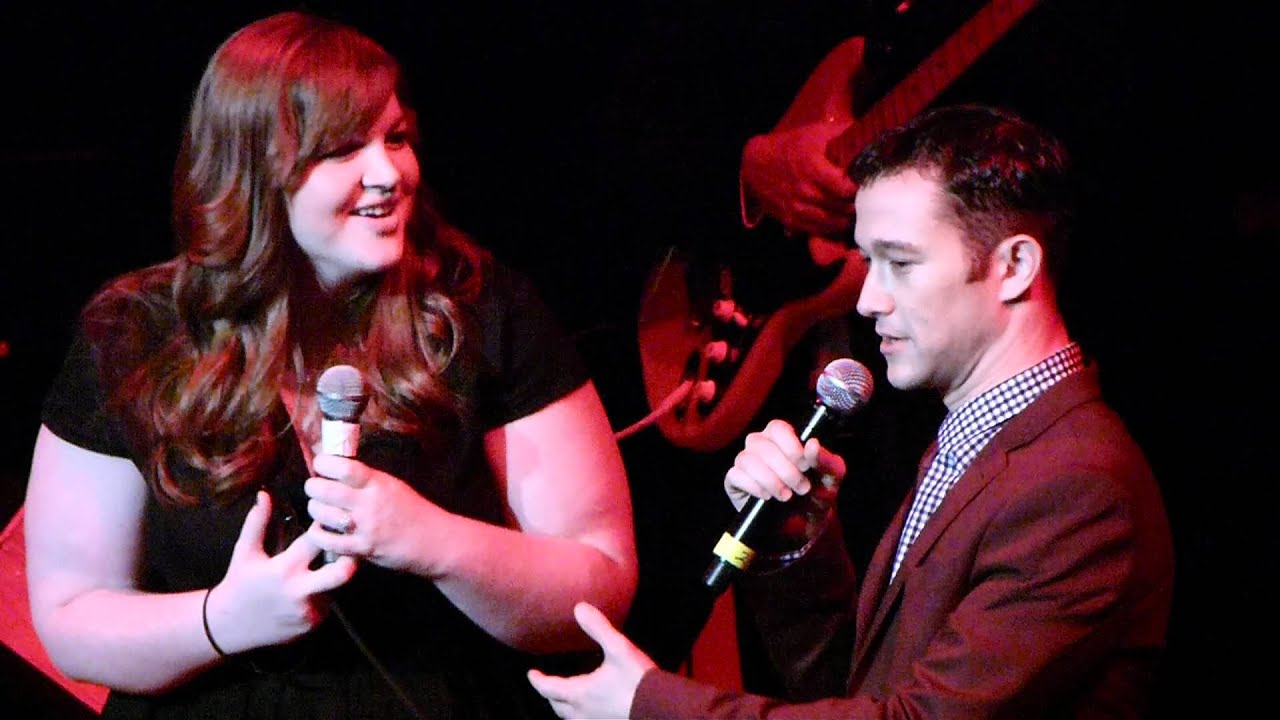 Joseph Gordon Levitt talks to couple about REGARDING LOVE (2011) LIVE HD