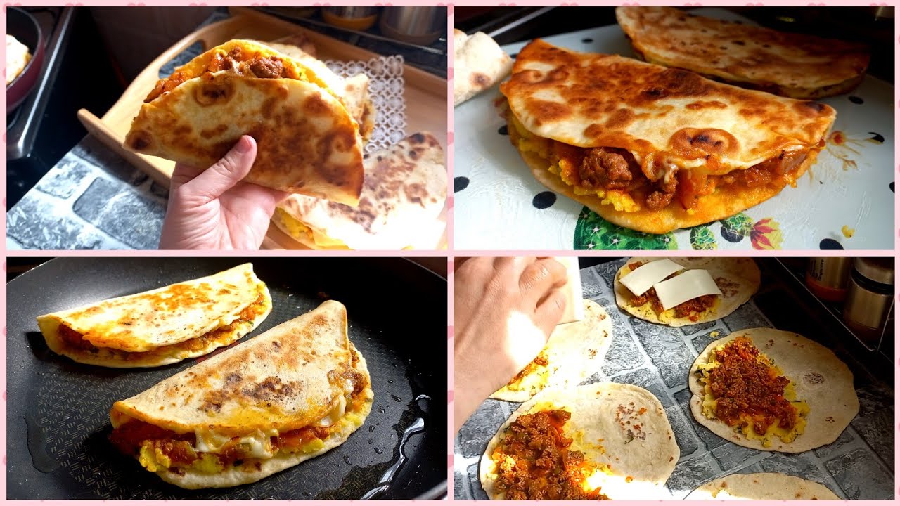 فكرة عشاء سريعة في المقلاة بدون مقليات😋تحمق الكبير والصغير وبنتها لا تقاوم هاذ الخبز ماكايخطانيش 😍👌