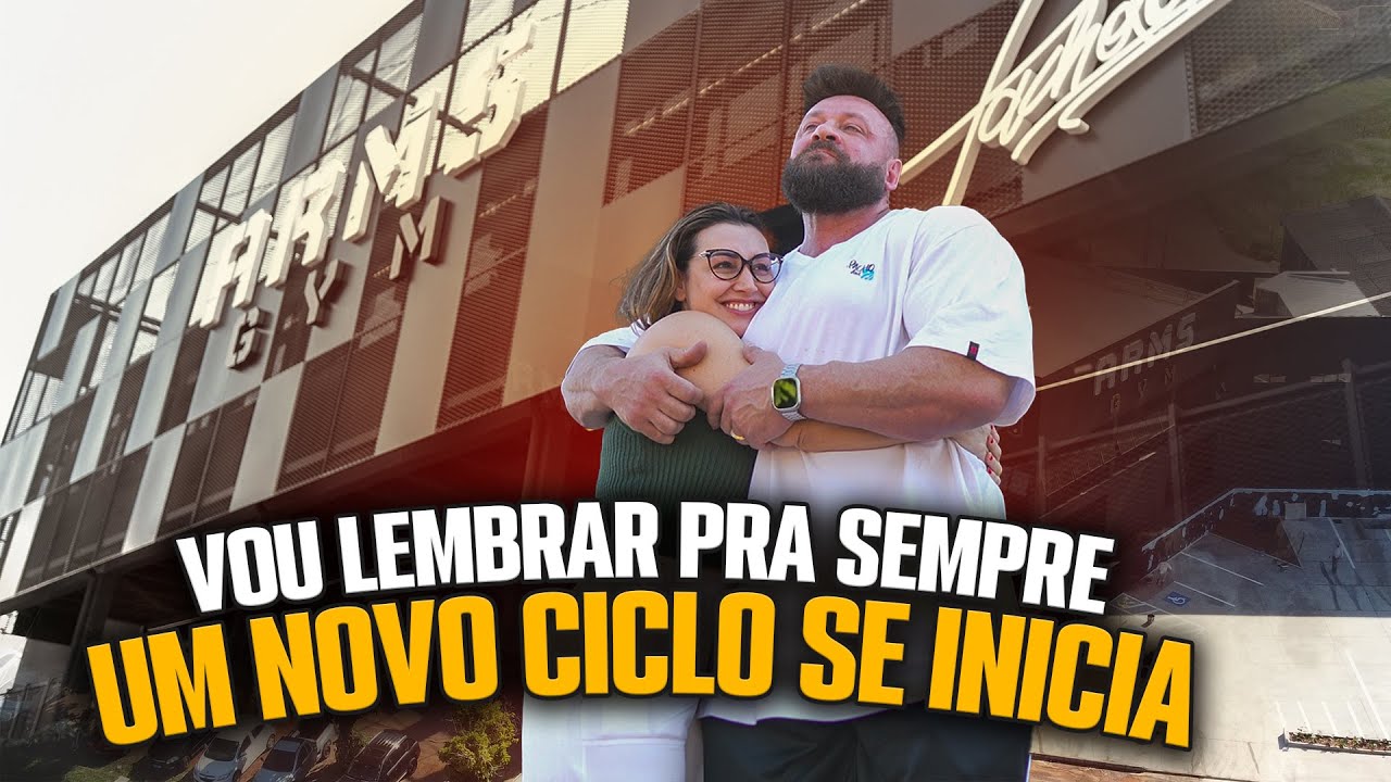 FIQUEI EMOCIONADO COM A MINHA ACADEMIA PRONTA