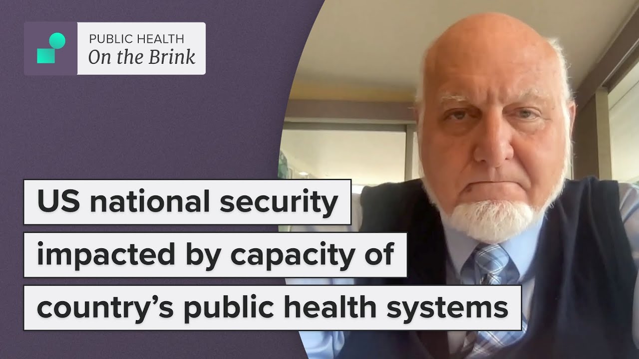 Robert Redfield: Our national security is impacted by the capacity of our public health systems