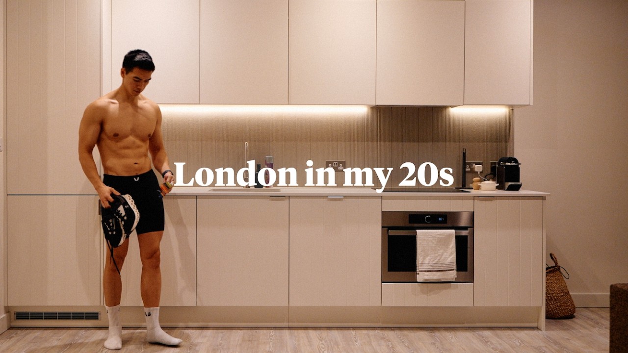 Life in London | Hybrid training, 23km long run, gym, apartment reset | London Marathon 2025