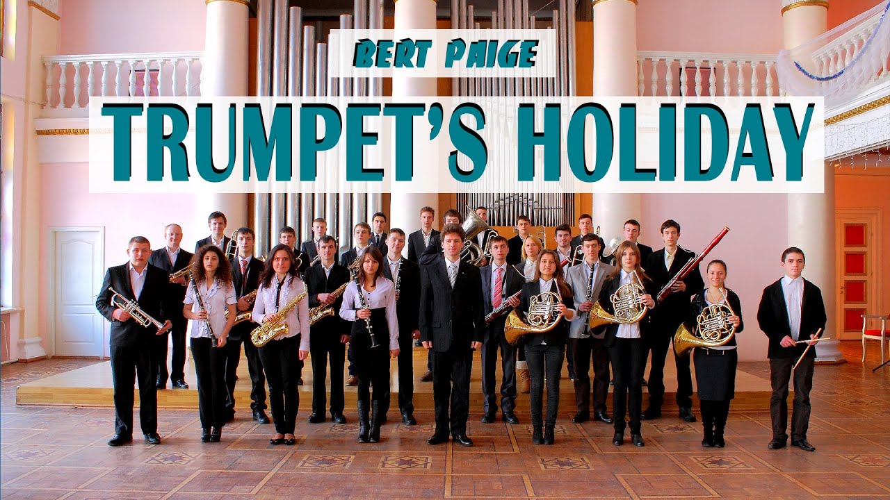 Bert Paige - Trumpet's Holiday - Brass Band Play Along
