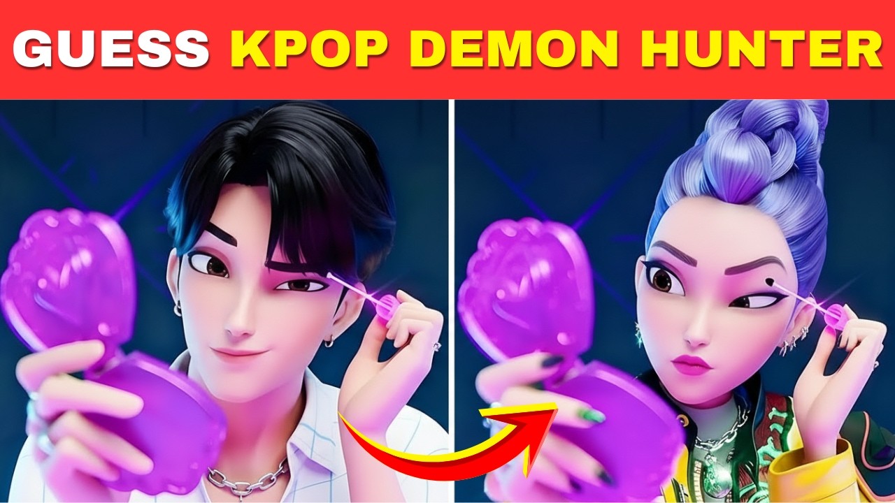 Guess the KPOP Demon Hunters SWAP | Can You Keep Up? 🔄🔥