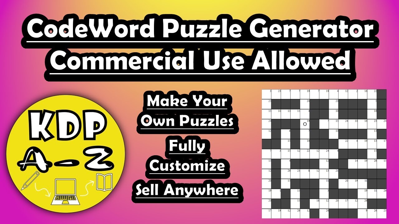 My profitable niche revealed! Get my puzzle generator now for free!  LIMITED TIME ONLY!