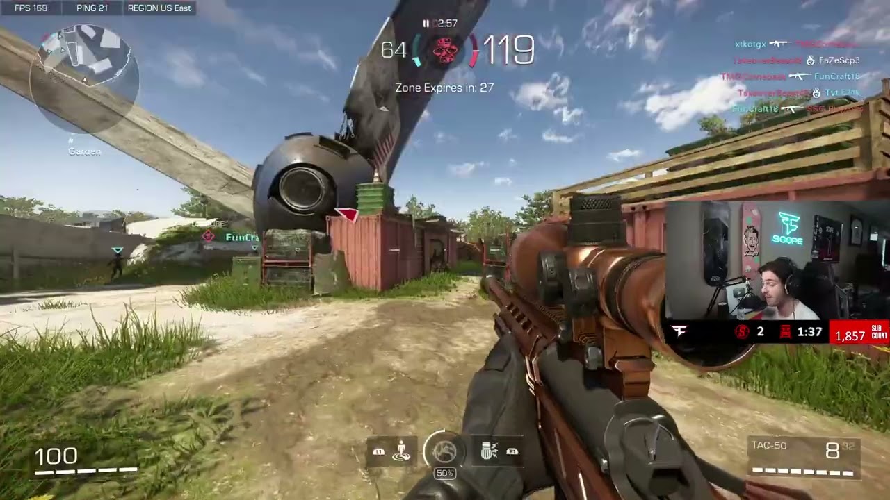 FaZe Scope Locks in and Deletes Kids in XDefiant With a Sniper!