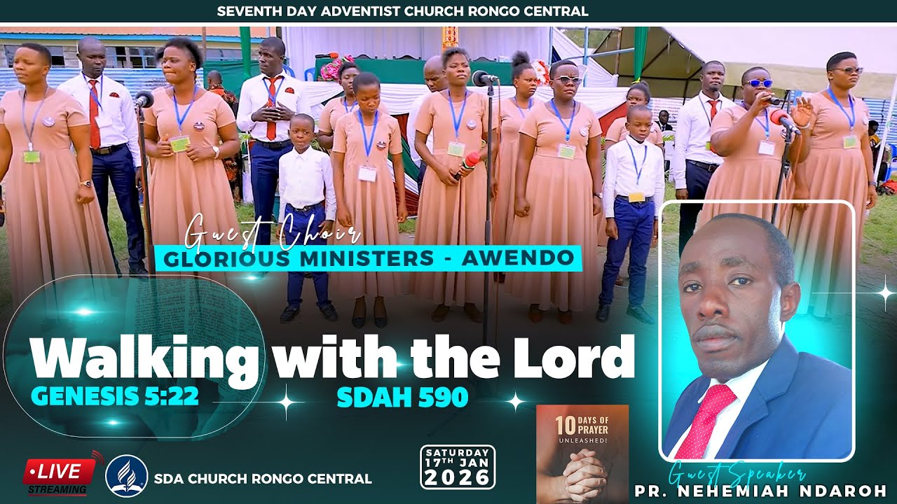10 DAYS OF PRAYER  SABBATH // BY PR.  NEHEMIAH NDAROH // GLORIOUS MINISTERS- AWENDO // 17/1/2026.