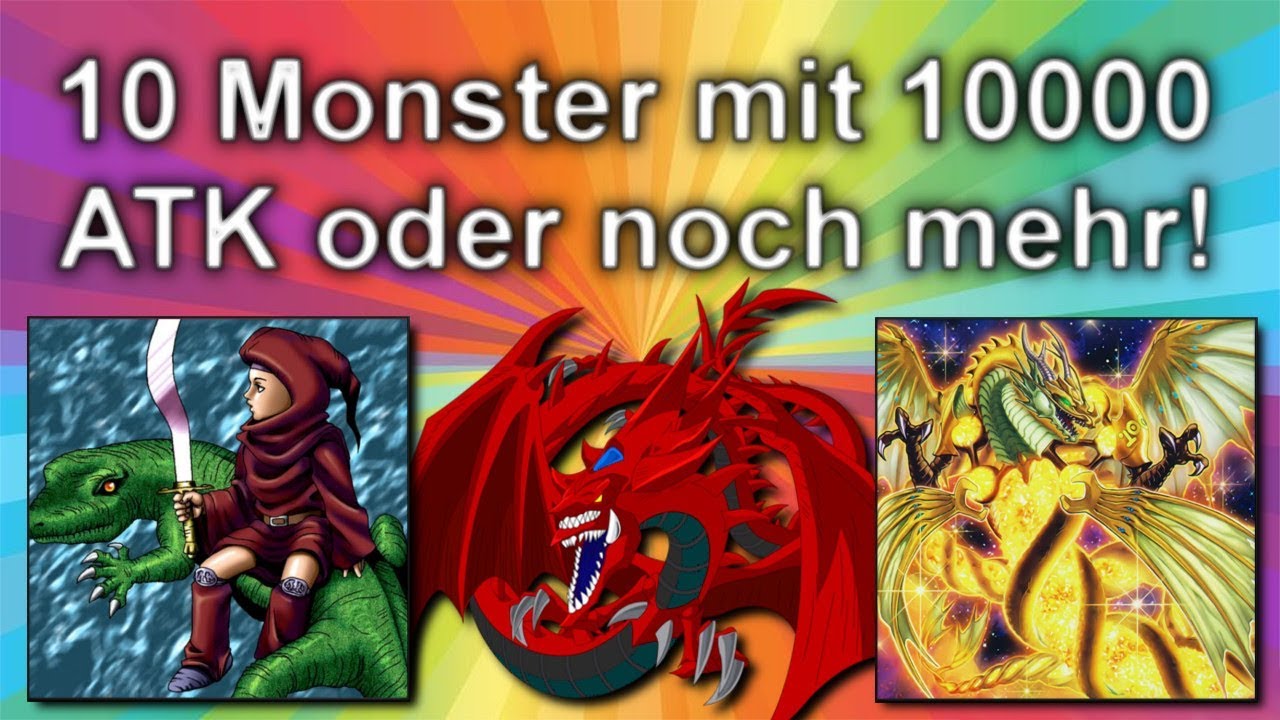 Yu-Gi-Oh! - 10 weitere Monster mit 10000 ATK oder mehr!