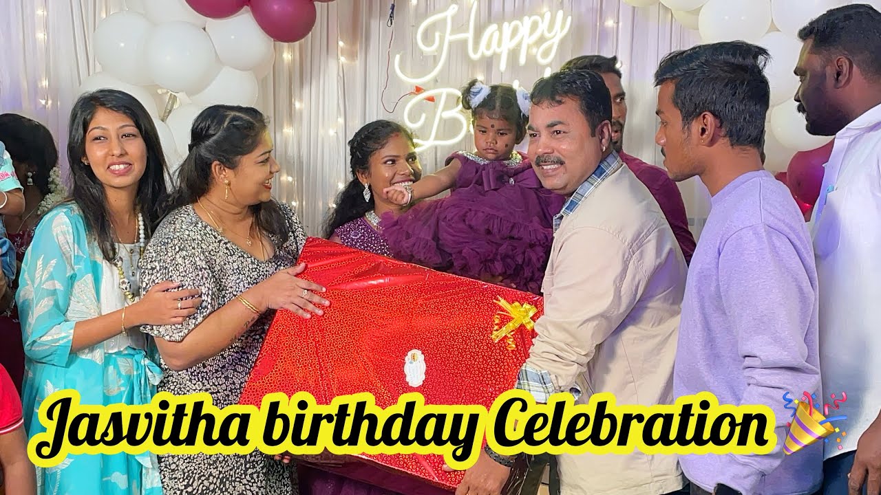 Jasvitha Birthday celebration 🎉 போறோம் Mama with Babyma