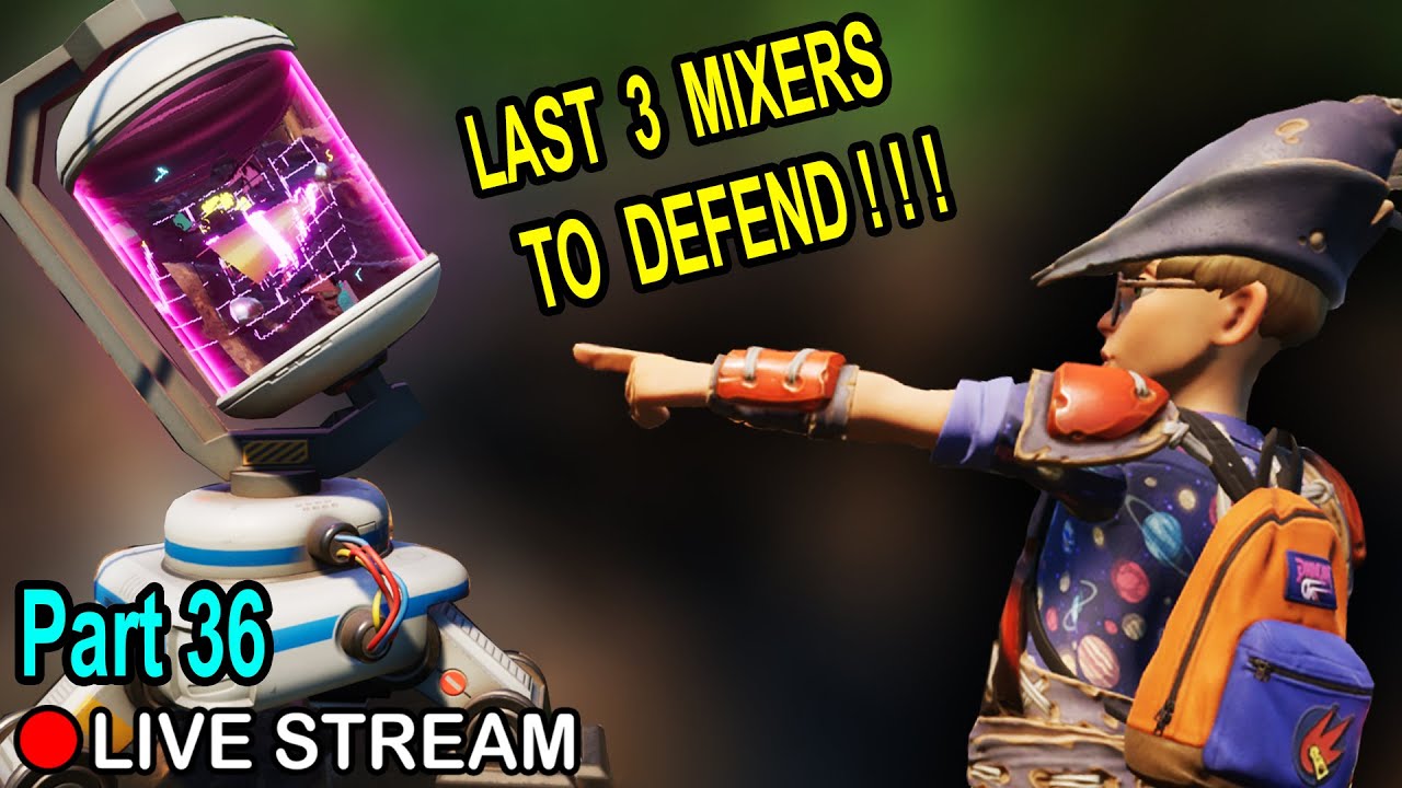 🔴LIVE: GROUNDED - Time to Defend the final 3 mixers! Grounded gameplay part 36