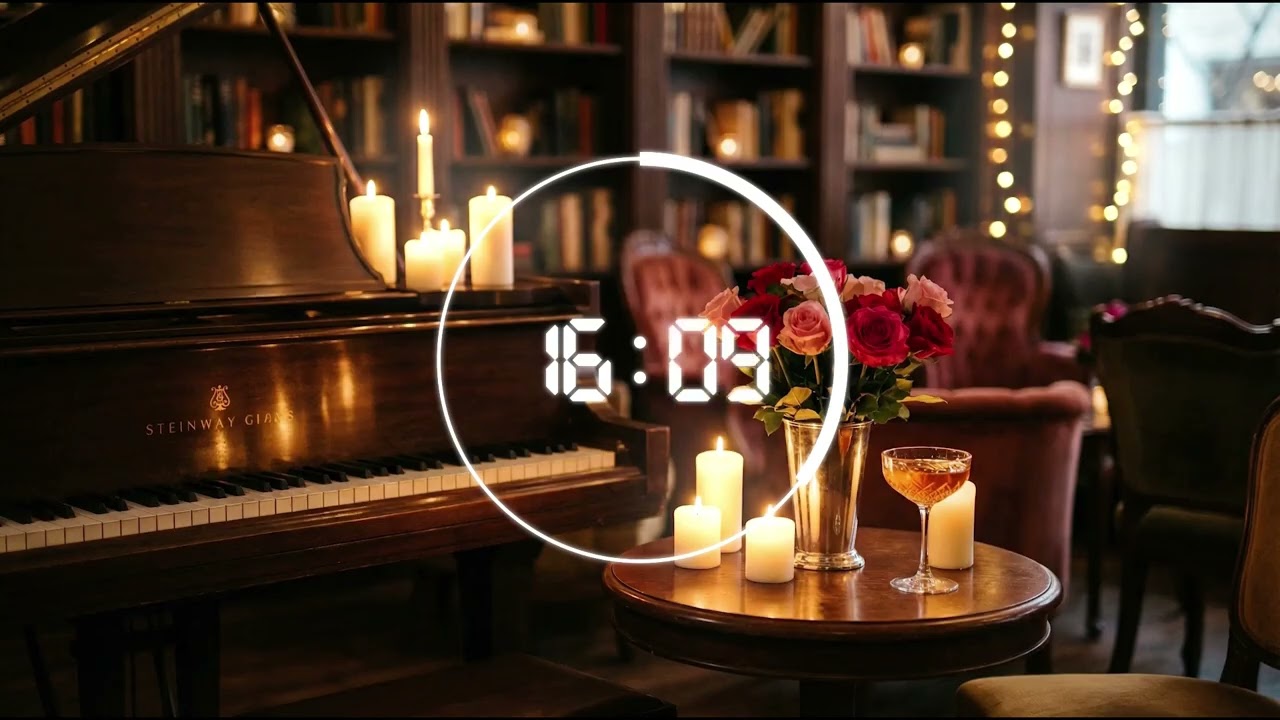 2-HOUR Pomodoro 4 x 25/5 📚 Piano Instrumental to Study and Relax, Working Productivity 📚 eRBass