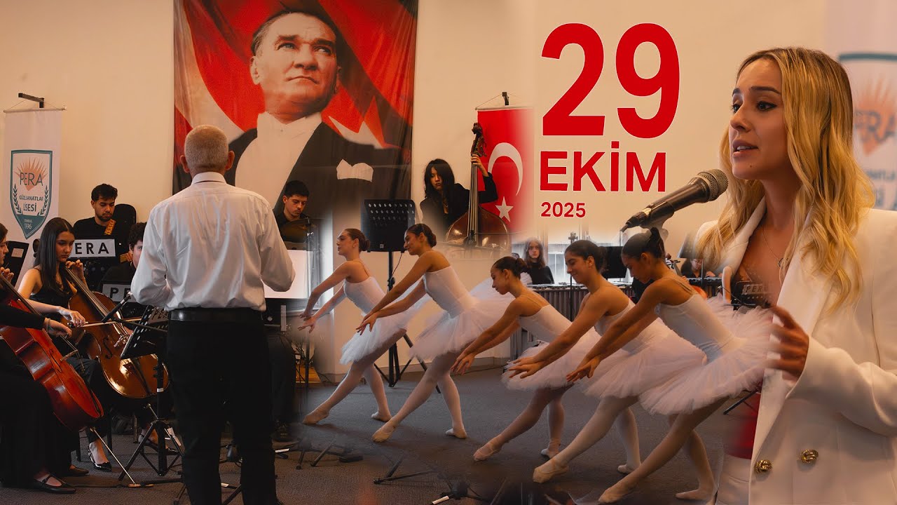 Pera Güzel Sanatlar Lisesi - 29 Ekim Cumhuriyet bayramı gösterisi