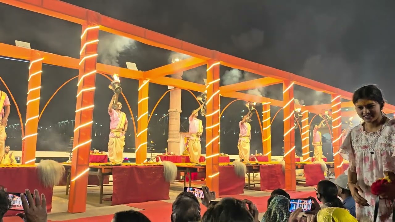Ganga Aarti @ Namo Ghat 