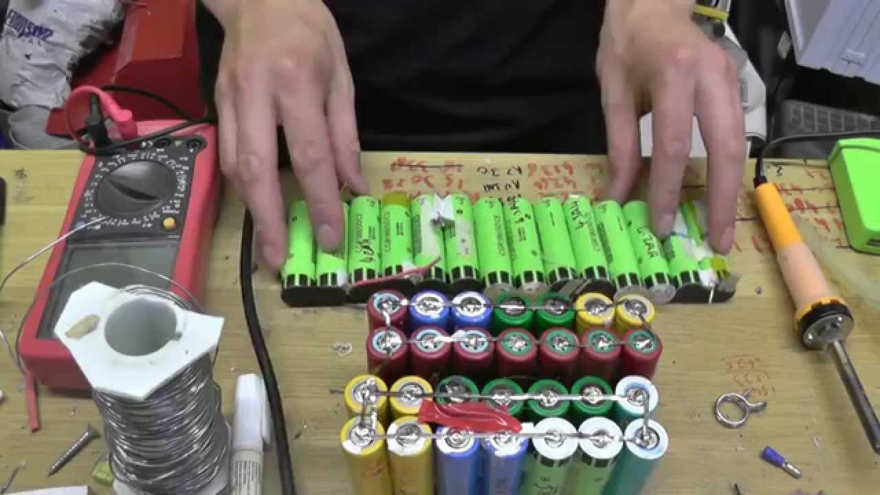 18650 pack build part 1