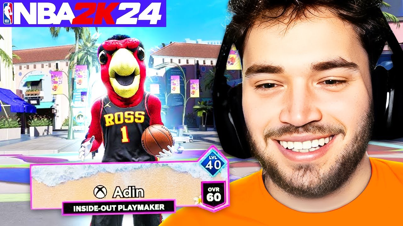 Адин Росс впервые играет в NBA 2K24