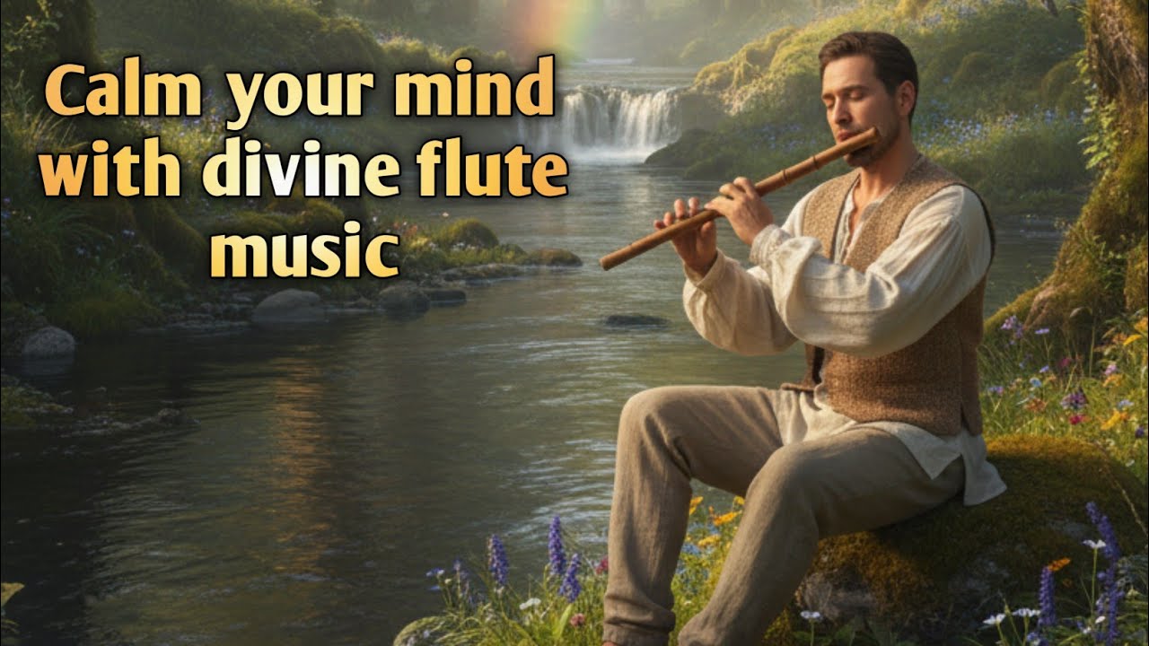 “Calm Your Mind with Divine Flute Music”
