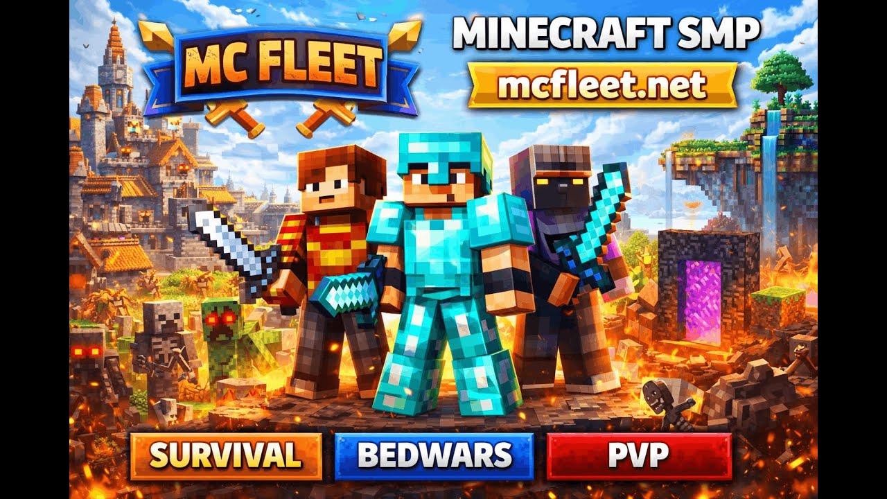 “I Tried MC Fleet SMP’s Hardest Survival Challenge!”
