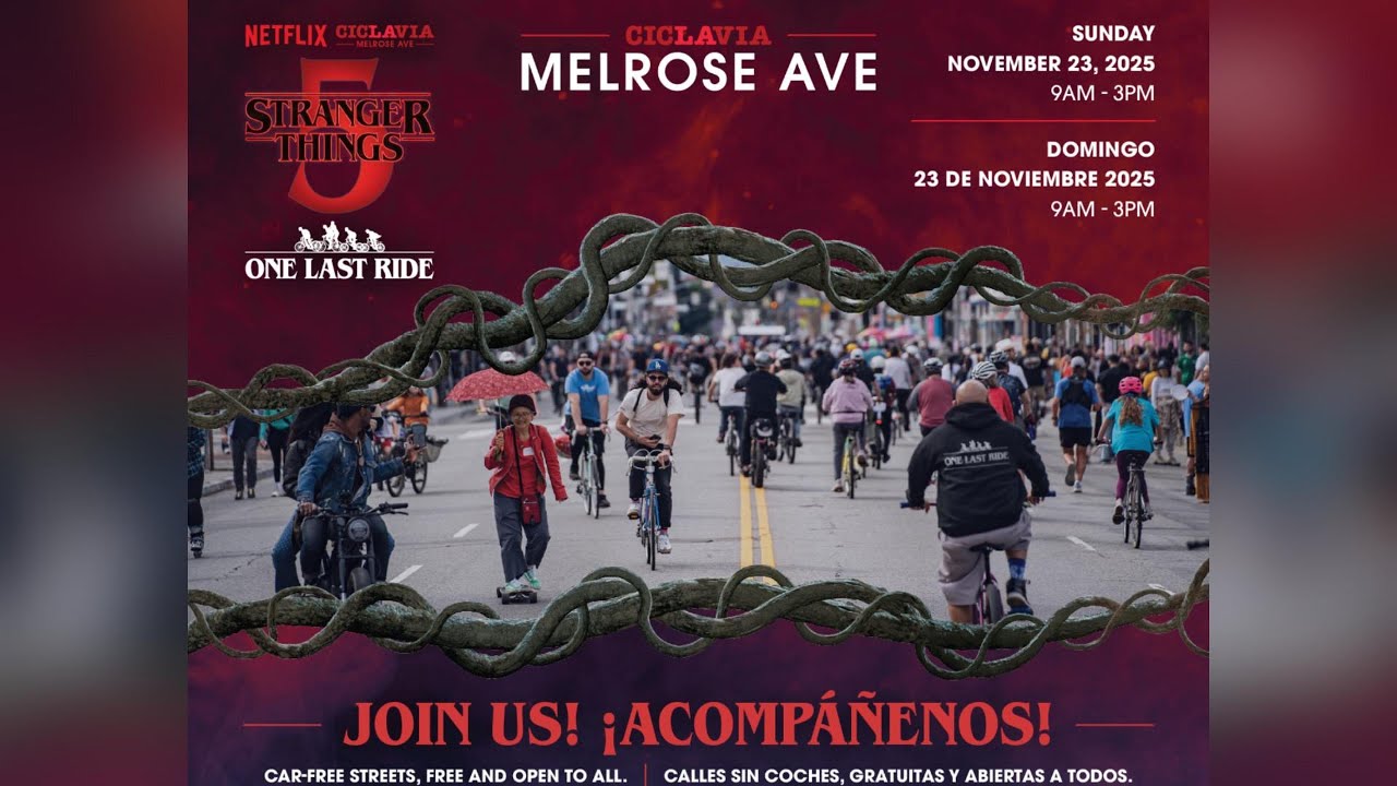 cicLAvia Melrose Ave,