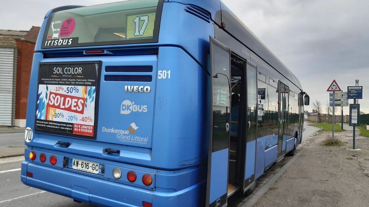 [DK'BUS] Irisbus Crealis Neo 12 - Ligne 17