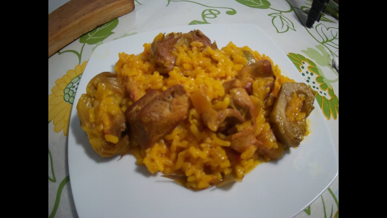 receta de arroz con pavo