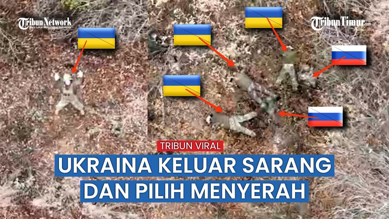 DETIK-DETIK TENTARA UKRAINA MENYERAH DI KURAKHOVO
