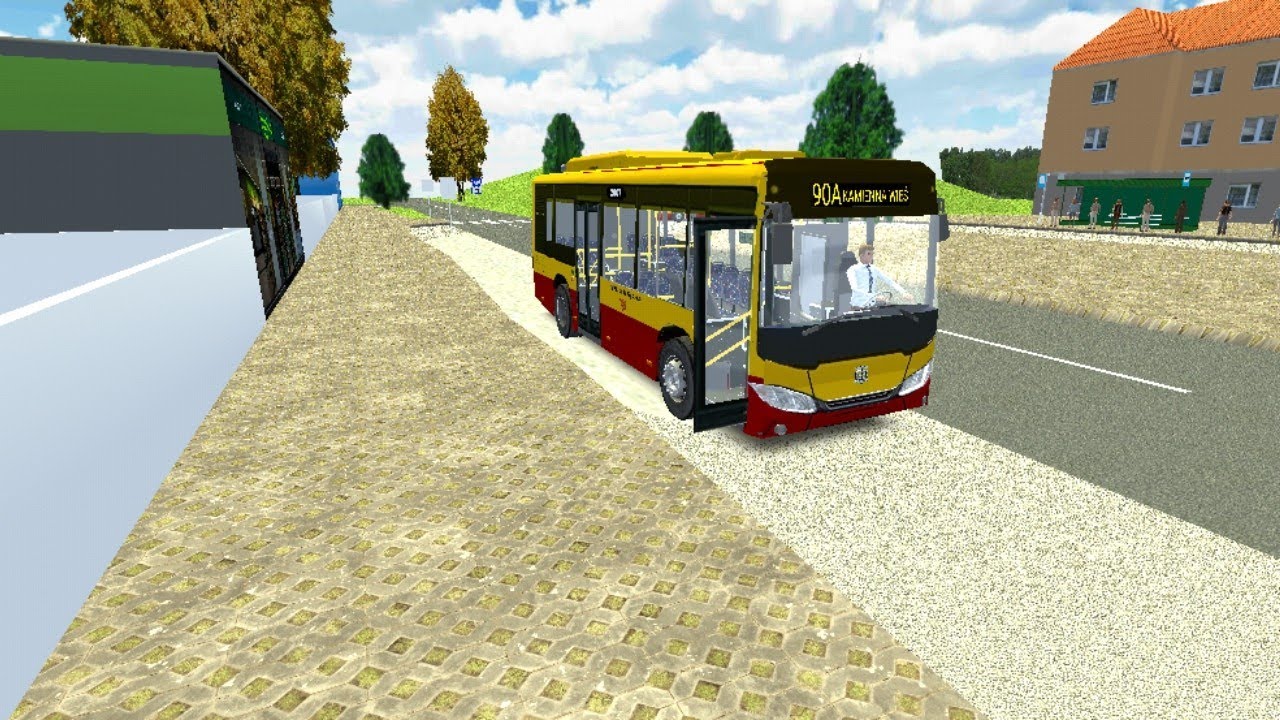 Proton Bus Simulator #67 Przejazd CRRC Na Linii 90A Mapa Żerniki Cz.1/1