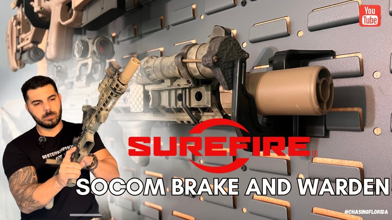 [Обзор] Surefire Warden + Surefire SOCOM Muzzle Brake: модульный дульный тормоз на Mk18