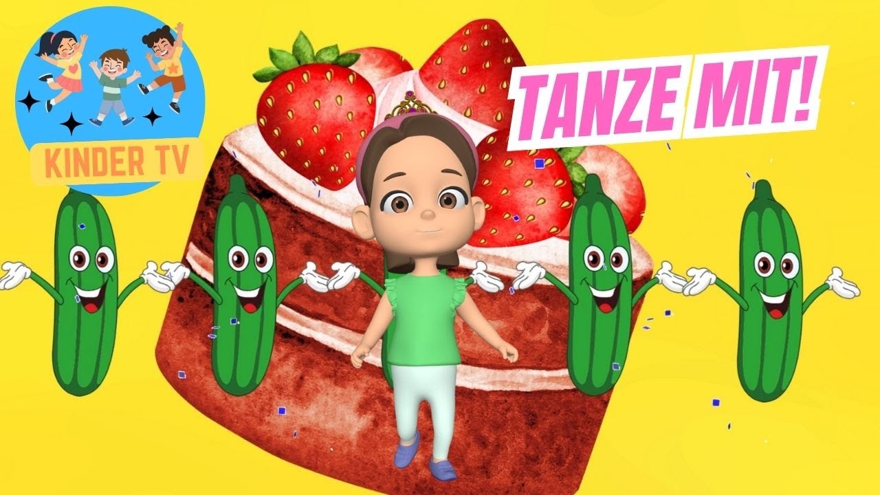 Kinderlied - Grüne Gurken #gemüse #kinderliederdeutsch #fürkinder