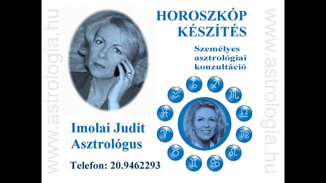 Imolai Judit Asztrol&oacute;gus: Horoszk&oacute;pk&eacute;sz&iacute;t&eacute;s, szem&eacute;lyes konzult&aacute;ci&oacute; n&aacute;lam