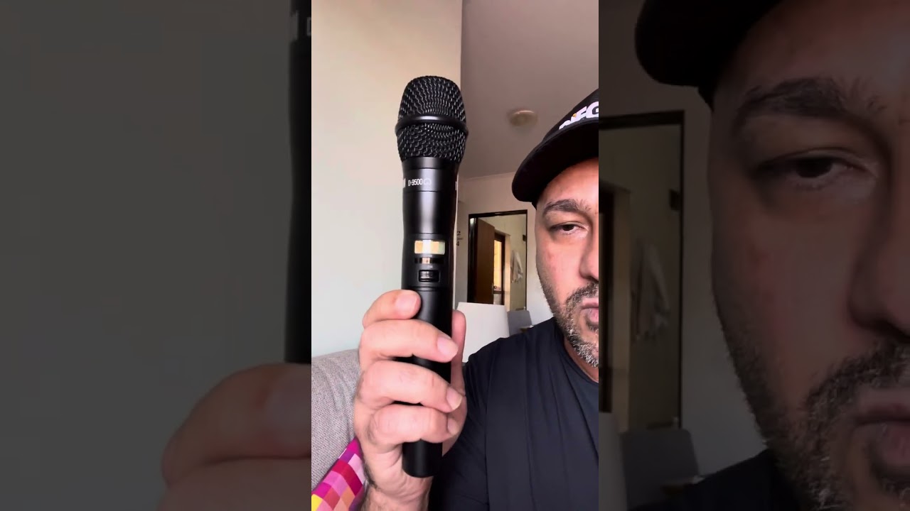 Microfone sem fio Dylan, D-9500, grata surpresa!!! Excelente custo benefício.