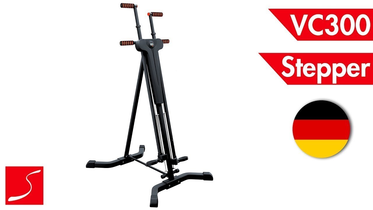 SPORTSTECH VC300 - Innovativer 2 in 1 Vertical Climber