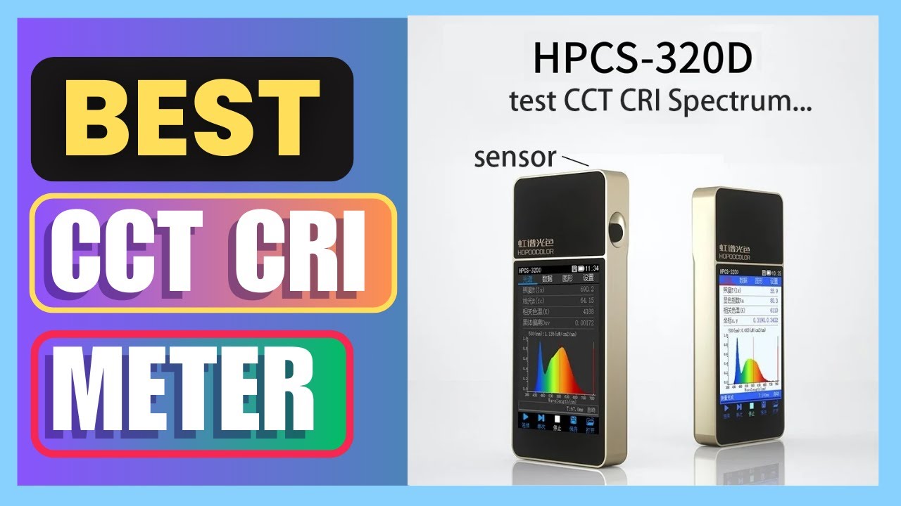 Best HPCS320D Light Spectrometer Light Meter CRI