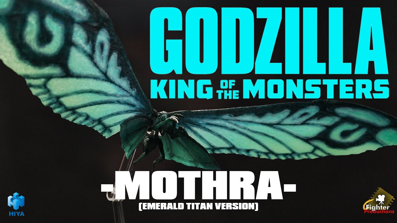 Hiya Toys Exquisite Basic Mothra (2019) [Emerald Titan] Review | Godzilla King of the Monsters