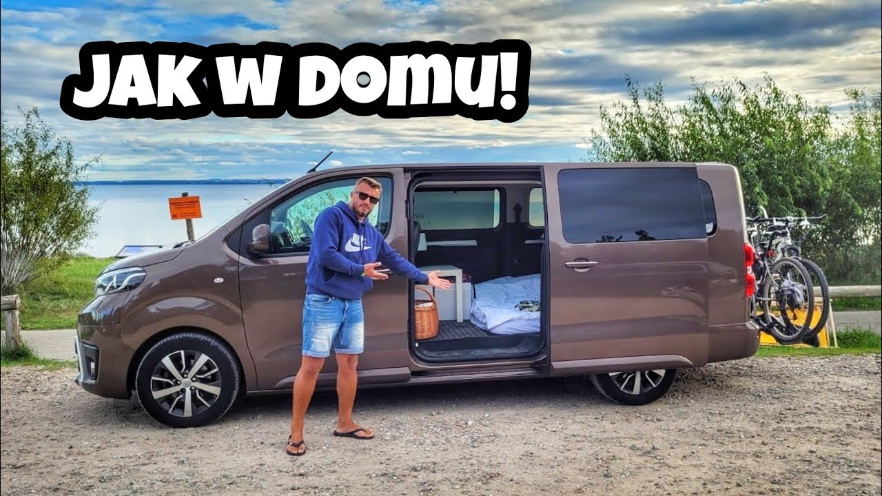 Wnętrze naszego kampera - Toyota Proace Verso long Vip 2.0 diesel / P&oacute;łwysep Helski Chałupy Kuźnica