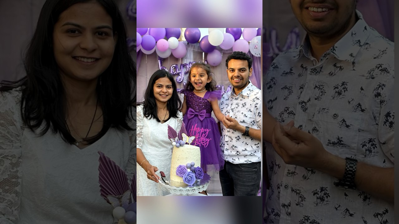 Riya&rsquo;s 4th Birthday Celebration 🎂🥳 Happy Birthday Riya ❤️