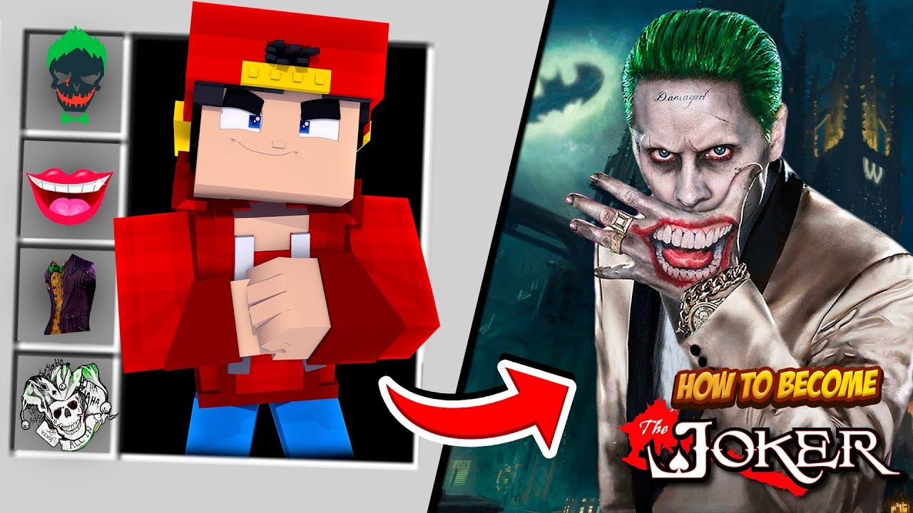 Minecraft Adventure - HOW TO BECOME THE JOKER!!!