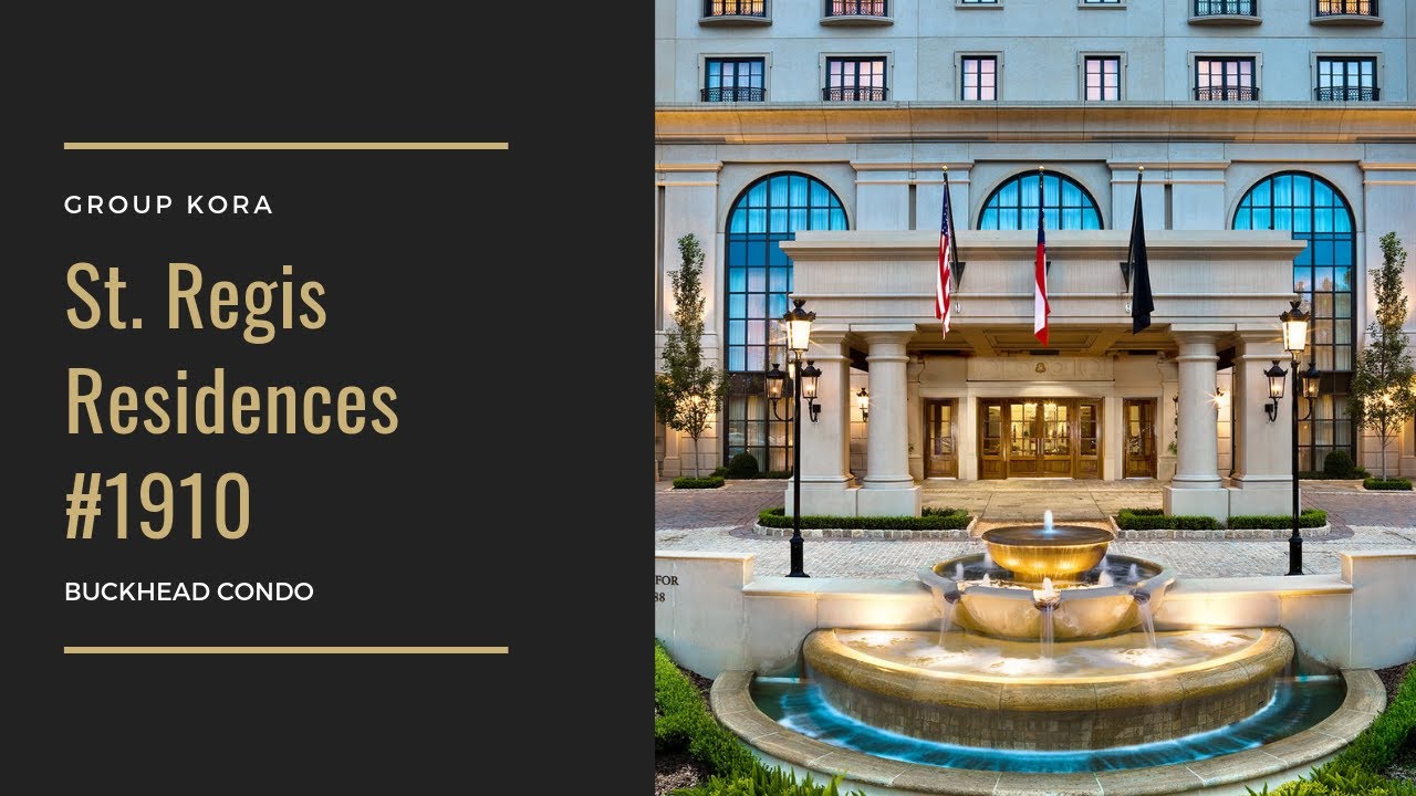 The Residences at St. Regis Atlanta #1910 | Buckhead Condo For Sale
