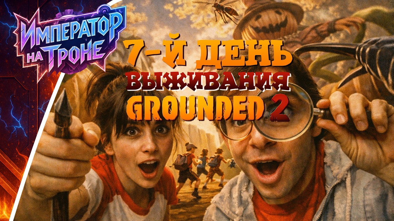 СЕМЬ ДНЕЙ ВЫЖИВАНИЯ В GROUNDED 2 | Кусочек черники