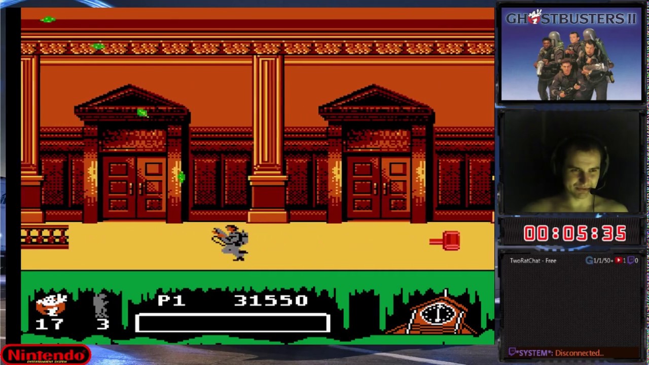Ghostbusters 2 прохождение 100% | Игра на (Dendy, Nes, Famicom, 8 bit) 1990. Live cтрим HD [RUS]