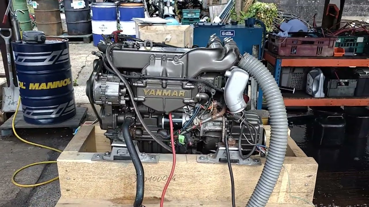 Yanmar 4JH2-DTE 88hp Marine Diesel Engine 040724