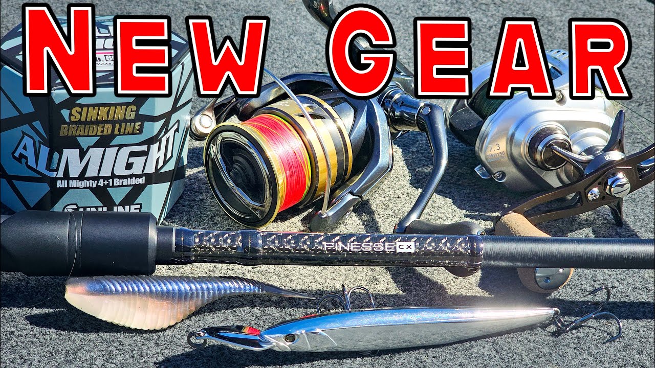 Bass Fishing Gear Review! The Hottest New Rods, Reels, And Baits!