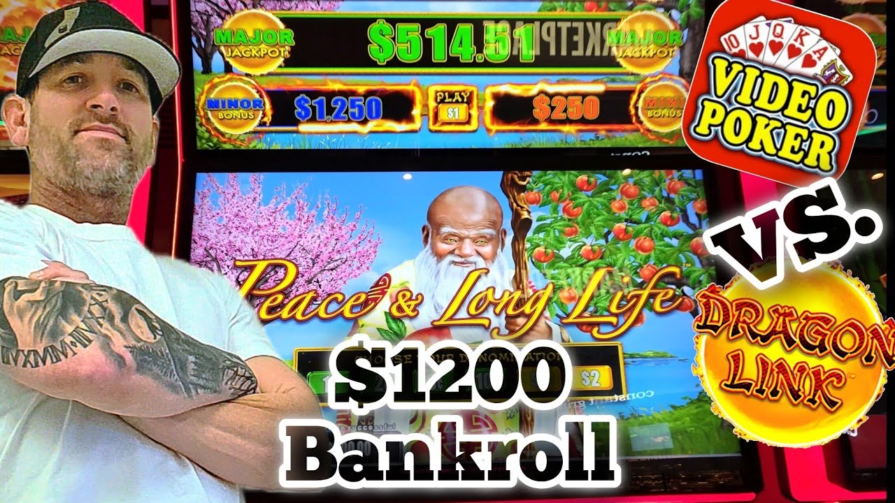 🐉Dragon Link vs. Video Poker🃏Run The Money Strategy