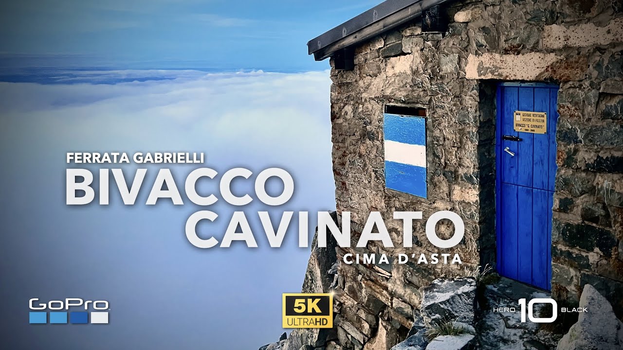 Ferrata GABRIELLI Bivacco CAVINATO fino a Cima d'Asta | Pieve Tesino [5K]